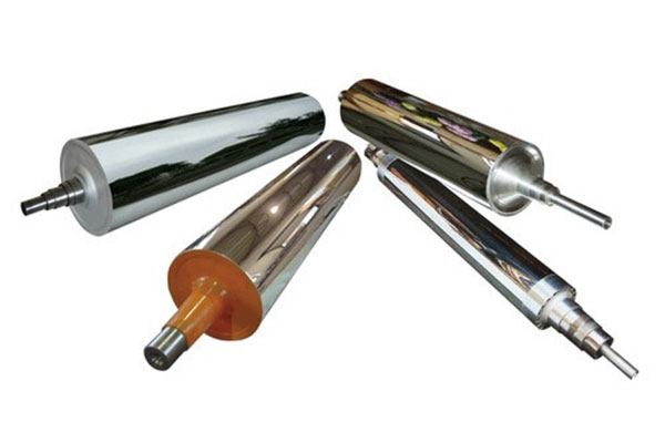 Chrome plating rollers